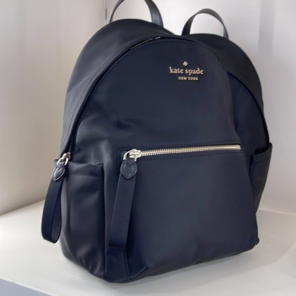Kate Spade Chelsea Medium Backpack Black - Picture 7 of 16